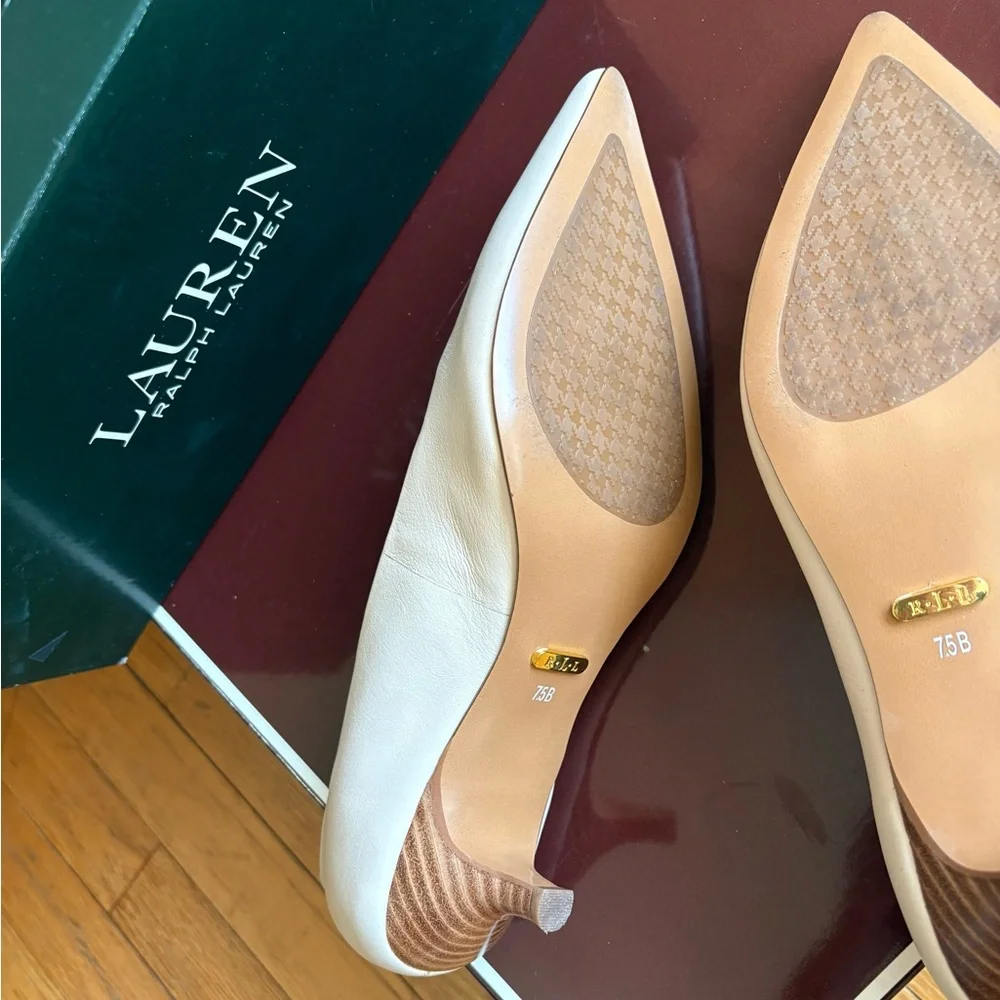 Ralph Lauren leather pumps - Picture 6 of 6